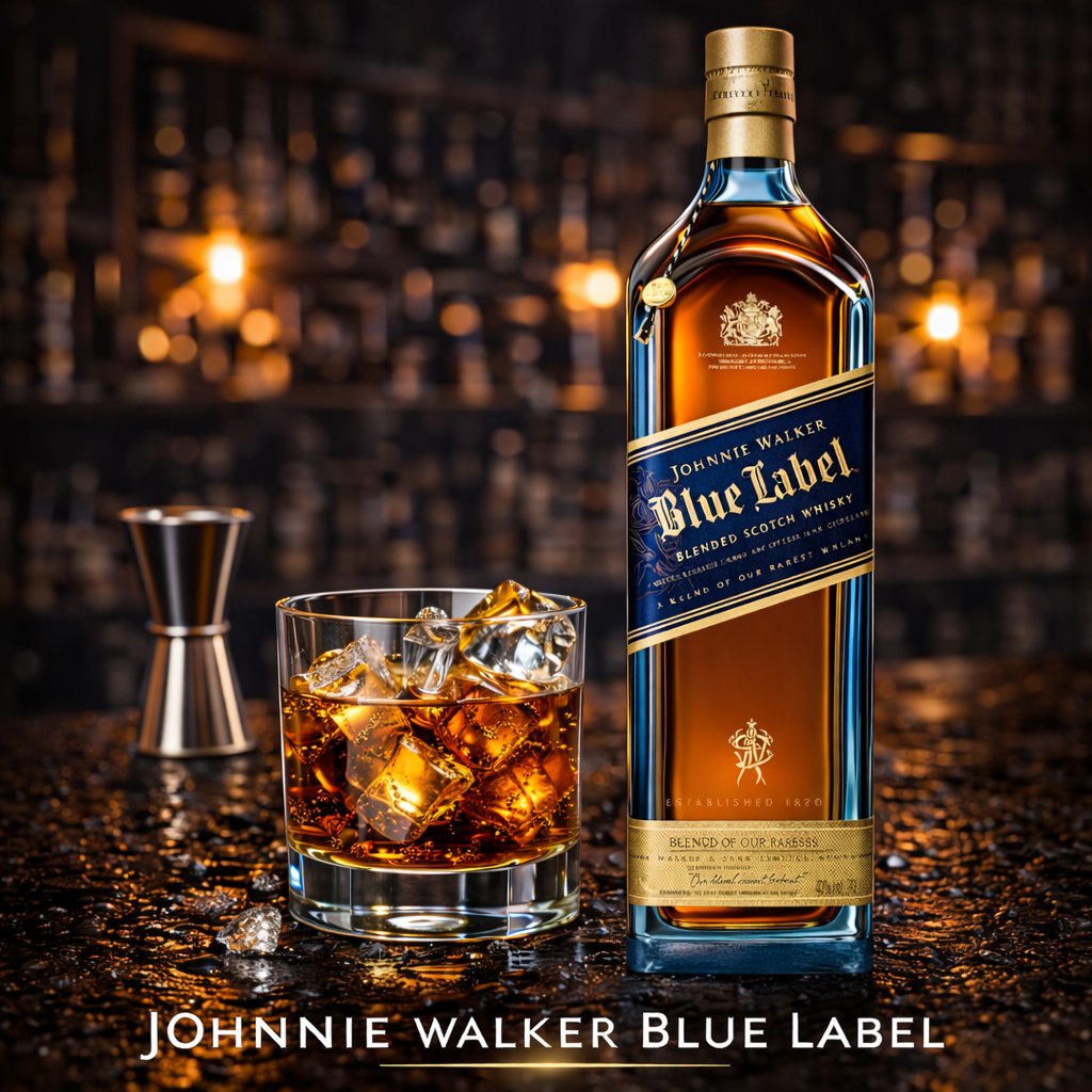 Johnie Walker Blue label